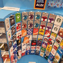 ALDI - Something new at Aldi... Gift cards.