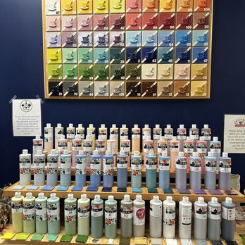 Color Me Mine - Awesome selection of glaze colors - Paint-Your-Own Pottery Near Me - Davie, Florida Color Me Mine - Awesome selection of glaze colors - Paint-Your-Own Pottery Near Me - Davie, Florida