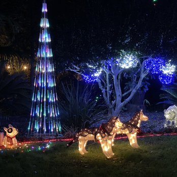 Blackhawk Bluff Christmas Lights Display - Dog sleds and polar bears - Festivals Near Me - Jacksonville, Florida