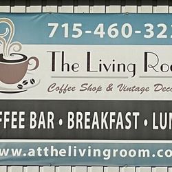 Living Room Coffee Shop & Vintage Decor