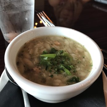 Fourk - Chicken orzo soup loveliness. - New American Near Me - Hickory, North Carolina Fourk - Chicken orzo soup loveliness. - New American Near Me - Hickory, North Carolina