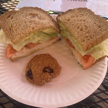 The Last Drop Cafe - 2. California Sandwich on wheat with Fresh Baked Cookie - Bakeries Near Me - Claremont, California