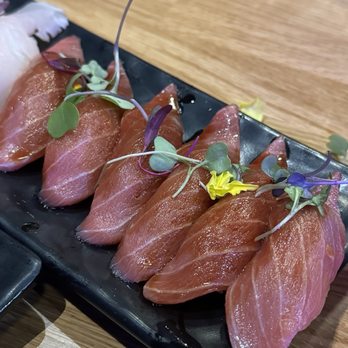 Sushi Damu - Bluefin Tuna Nigiri - Sushi Bars Near Me - Tustin, California Sushi Damu - Bluefin Tuna Nigiri - Sushi Bars Near Me - Tustin, California