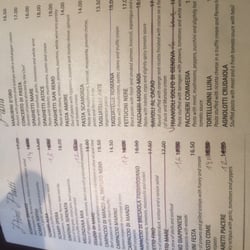 Serenata - English Menu - page 1