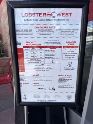 Menu photo 4 Lobster West Coronado, CA