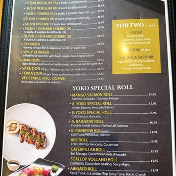 Yoko Japanese Restaurant - Sushi Bar Menu - Japanese Near Me - Oakton, Virginia Yoko Japanese Restaurant - Sushi Bar Menu - Japanese Near Me - Oakton, Virginia