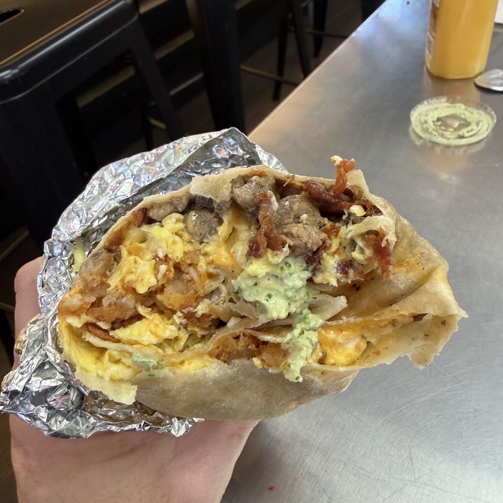 Bread & Breakfast - Burbank - Carne Asada & Bacon Burrito - Breakfast & Brunch Near Me - Burbank, California Bread & Breakfast - Burbank - Carne Asada & Bacon Burrito - Breakfast & Brunch Near Me - Burbank, California