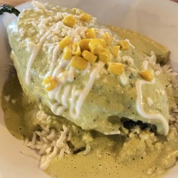 Hacienda Azul - Chile Relleno Corn Tamale - Breakfast & Brunch Near Me - Tucson, Arizona