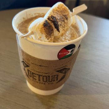 Detour Coffee - Campfire S'mores Latte - Coffee & Tea Near Me - Arlington, Virginia Detour Coffee - Campfire S'mores Latte - Coffee & Tea Near Me - Arlington, Virginia