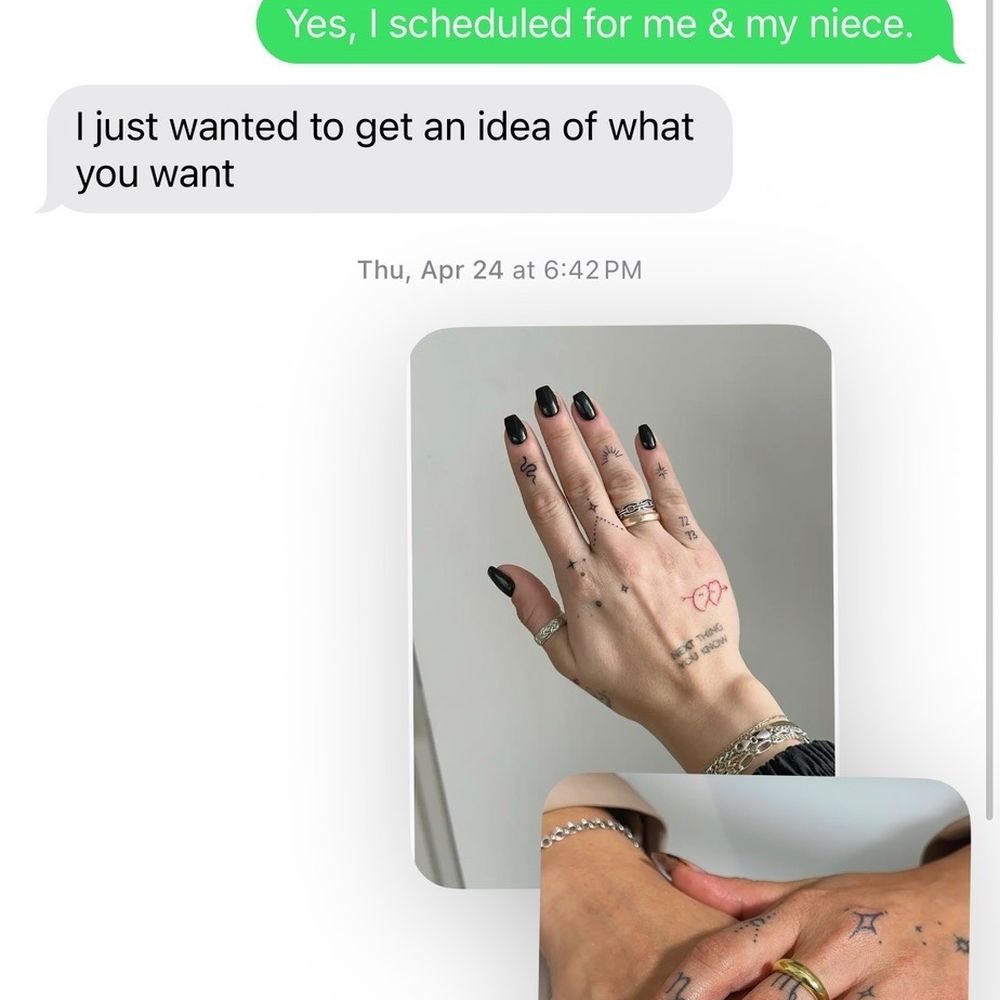 Tattoos On Main - Text exchange pt 1 - Tattoo Near Me - Stroudsburg, Pennsylvania Tattoos On Main - Text exchange pt 1 - Tattoo Near Me - Stroudsburg, Pennsylvania