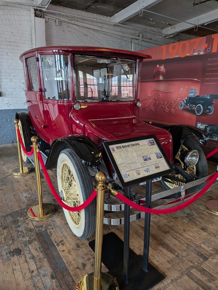 An early electric car