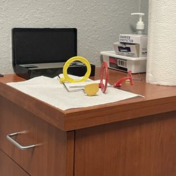 Cross County Dental - the pic shows how they had the instruments waiting for X-rays of my mouth and when I left it's exactly how it was for someone else