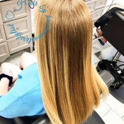 Uptown Seaside Salon - Balayage on natural strawberry blonde hair by Kristen G
