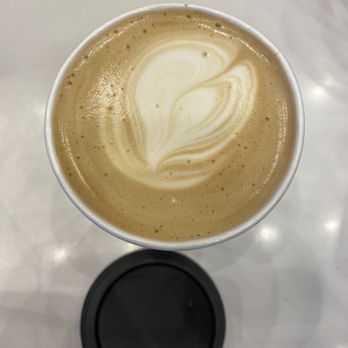 Temple Coffee - 16 oz. Latte - Coffee & Tea Near Me - Sacramento, California