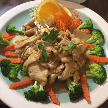 Bake and Cook Thai Restaurant - Pra Ram chicken - Thai Near Me - Central, South Carolina Bake and Cook Thai Restaurant - Pra Ram chicken - Thai Near Me - Central, South Carolina