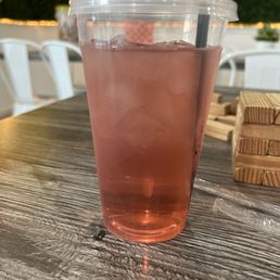 This is supposed to be dragon fruit tea.