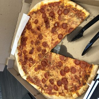 Broadway NY Style Pizza - Pepperoni Pie - Pac-Man Style - Pizza Near Me - Niagara Falls, New York