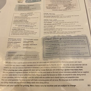Bonefish Grill - Gluten-free menu - Seafood Near Me - Viera, Florida