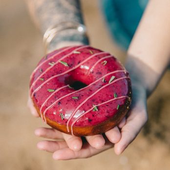 Donut Dynamite - very berry rosemary - Donuts Near Me - Wailuku, Hawaii Donut Dynamite - very berry rosemary - Donuts Near Me - Wailuku, Hawaii