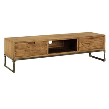 domoform - TV Lowboard Docks aus massiver Ulme - Furniture Stores Near Me - Barsbüttel, SH