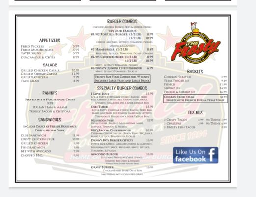 Menu photo 4 The Frosty Woodsboro, TX Menu photo 4 The Frosty Woodsboro, TX