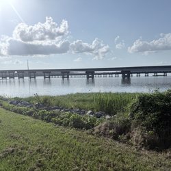 Millers Ferry Marina - River bridge