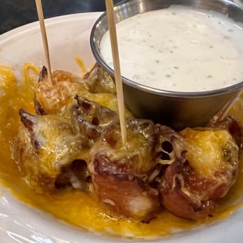 El Bait Shop - Bacon Wrapped Tater Tots - Bars Near Me - Des Moines, Iowa El Bait Shop - Bacon Wrapped Tater Tots - Bars Near Me - Des Moines, Iowa