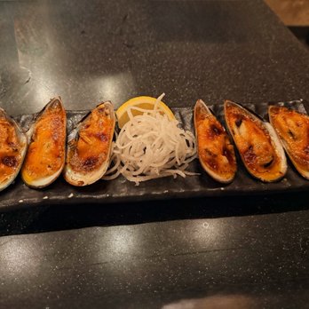 Arigato Sushi - New Zealand Green Mussels - Japanese Near Me - Santa Barbara, California Arigato Sushi - New Zealand Green Mussels - Japanese Near Me - Santa Barbara, California