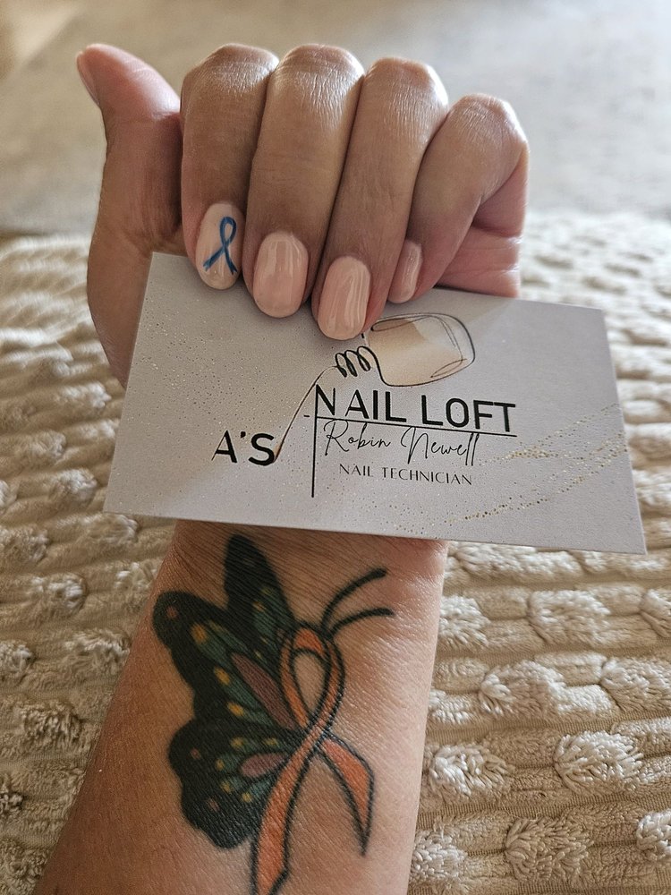A’s Nail Loft Logo