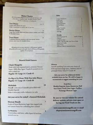 Menu photo 2 Maize at the Station Champaign, IL Menu photo 2 Maize at the Station Champaign, IL