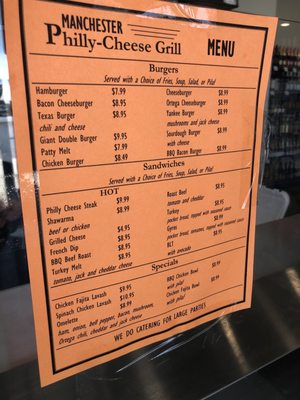 Menu photo 5 Manchester Philly Cheesesteak Fresno, CA