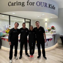 Rainbow Kids Pediatric Urgent Care - The four pediatricians. Left to right. Dr. John, Dr. Yimer, Dr. Kathy, Dr. Pham. Peds Critical Care, Cardiology, Hospital Med!
