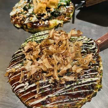 Gaijin - Tofu Osaka Style Okonomiyaki and Octopus Osaka Style Okonomiyaki - Japanese Near Me - Chicago, Illinois Gaijin - Tofu Osaka Style Okonomiyaki and Octopus Osaka Style Okonomiyaki - Japanese Near Me - Chicago, Illinois