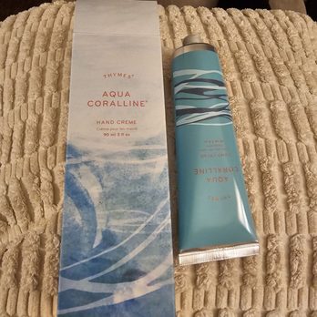 Ye Olde Soap Shoppe - Aqua carolline hand cream. So fresh and light smelling - Skin Care Near Me - San Diego, California