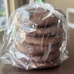 Delissitude - Double chocolate cookies ($10.00 for 6)