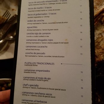 ConiSeafood - Menu 1 (April 2017) - Mexican Near Me - Inglewood, California