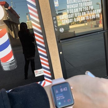 Santos Barber Shop - 8:42am and not open when it clearly says 8:30am. - Barbers Near Me - La Puente, California Santos Barber Shop - 8:42am and not open when it clearly says 8:30am. - Barbers Near Me - La Puente, California
