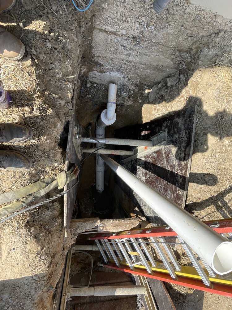 Slide of Marcia Excavating