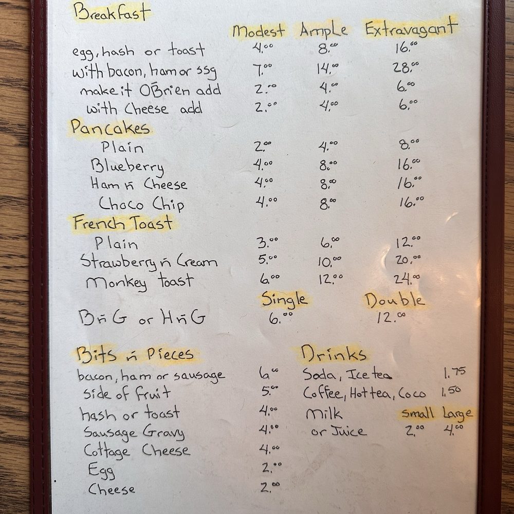 Montana Cafe - Menu - Breakfast & Brunch Near Me - Darby, Montana Montana Cafe - Menu - Breakfast & Brunch Near Me - Darby, Montana