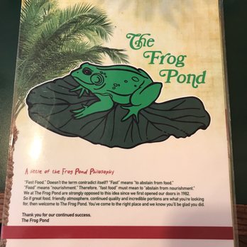 The Frog Pond - The menu - Breakfast & Brunch Near Me - St Pete Beach, Florida The Frog Pond - The menu - Breakfast & Brunch Near Me - St Pete Beach, Florida