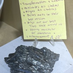 Crystal Clear Space - Stibnite