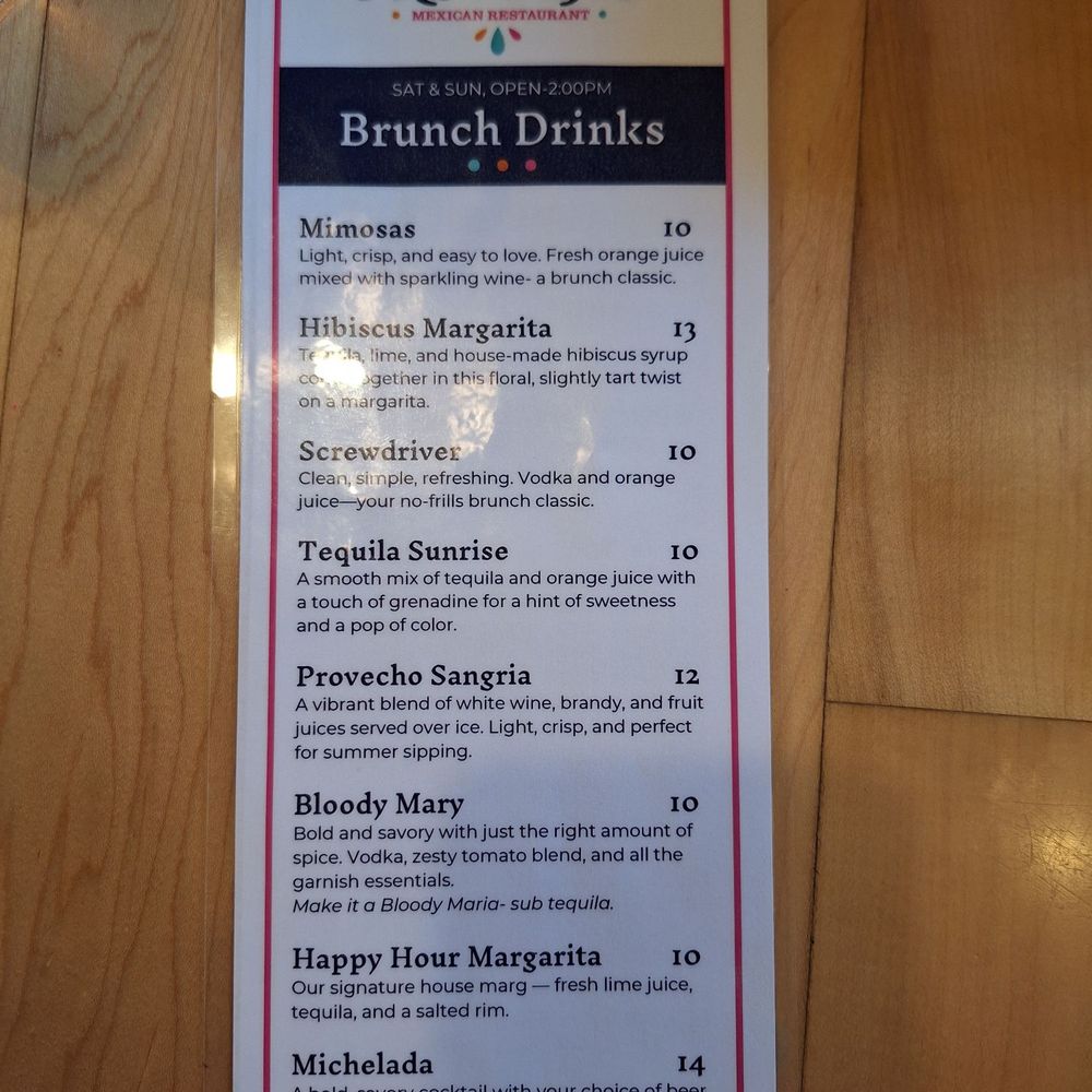 Provecho - Brunch drinks - Mexican Near Me - Vancouver, Washington Provecho - Brunch drinks - Mexican Near Me - Vancouver, Washington