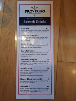 Menu photo 2 Provecho Vancouver, WA Menu photo 2 Provecho Vancouver, WA