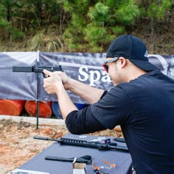Griffin Gun Club - Smith and Wesson M&P with supressor.