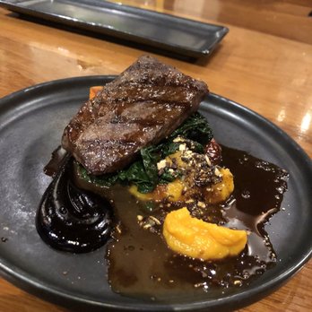 Ubiquitous Chip - Venison with (?) chocolate sauce. Looks good but taste was a mess. Too many strong flavours going on. - Bars Near Me - Glasgow, GLG Ubiquitous Chip - Venison with (?) chocolate sauce. Looks good but taste was a mess. Too many strong flavours going on. - Bars Near Me - Glasgow, GLG