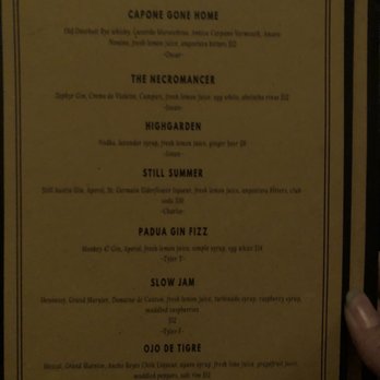 The Edison Experiment - Drink menu - Cocktail Bars Near Me - San Antonio, Texas The Edison Experiment - Drink menu - Cocktail Bars Near Me - San Antonio, Texas