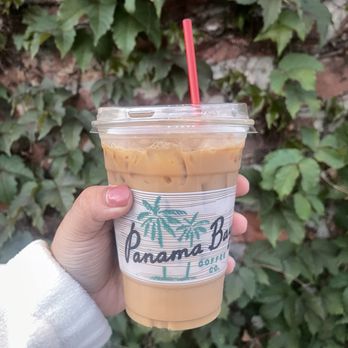 Panama Bay Coffee Co. - Iced mocha with oatmilk, no whip, and butterscotch - Coffee & Tea Near Me - Walnut Creek, California Panama Bay Coffee Co. - Iced mocha with oatmilk, no whip, and butterscotch - Coffee & Tea Near Me - Walnut Creek, California