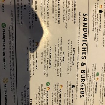The Local - a menu for sandwiches and burgers - Pizza Near Me - Richland, Michigan