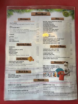 Menu photo 7 Mrs Mac's Kitchen - Overseas Hwy Key Largo, FL Menu photo 7 Mrs Mac's Kitchen - Overseas Hwy Key Largo, FL