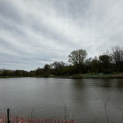 Patriots Park - Looking out across the pond